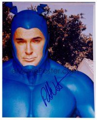 9g100 PATRICK WARBURTON signed color 8x10 REPRO still '02 best portrait in costume as The Tick!
