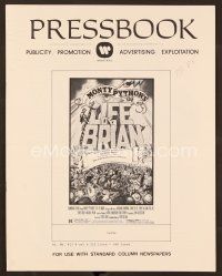 9g324 LIFE OF BRIAN pressbook '79 Monty Python, he's not the Messiah, he's just a naughty boy!