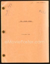 9g259 SQUARE JUNGLE final script November 8, 1954 screenplay by George Zuckerman!