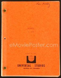9g260 WARGAMES third draft script October 28, 1981, screenplay by Lasker, Parkes & Green!