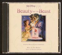 9g116 BEAUTY & THE BEAST soundtrack CD '91 Disney, original score by Alan Menken & Howard Ashman!