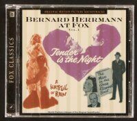 9g118 BERNARD HERRMANN compilation CD '99 music from A Hatful of Rain, Tender is the Night & more!