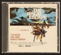 9g136 GREAT ESCAPE soundtrack CD '98 John Sturges, original score by Elmer Bernstein!