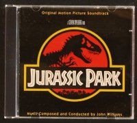 9g145 JURASSIC PARK soundtrack CD '93 Steven Spielberg, original score by John Williams!