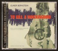9g162 TO KILL A MOCKINGBIRD soundtrack CD '97 original score by Elmer Bernstein!