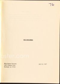 9g222 BIG BUSINESS script July 24, 1987, written by Dori Pierson & Marc Rubel!