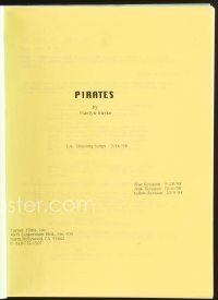 9g254 PIRATES OF SILICON VALLEY revised LA shooting script script Sept 1998, screenplay by Burke!