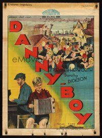 9h415 DANNY BOY Belgian '34 Oswald Mitchell, art of Ronnie Hepworth in title role!