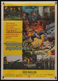 9h091 MOSQUITO SQUADRON Indian '69 David McCallum, cool WWII bomber art!