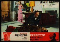 9h155 DIAL M FOR MURDER 5 Italian photobustas R66 Alfred Hitchcock, Grace Kelly, Ray Milland!
