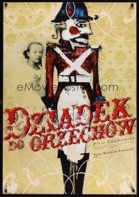 9h368 DZIADEK DO ORZECHOW stage play Polish 27x38 '06 Kaja art of Nutcracker soldier!