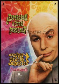 9h211 AUSTIN POWERS: THE SPY WHO SHAGGED ME teaser Spanish '99 Mike Myers as Dr. Evil!