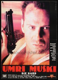 9h552 DIE HARD Yugoslavian '88 cop Bruce Willis is up against twelve terrorists, crime classic!