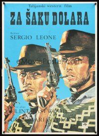9h565 FISTFUL OF DOLLARS Yugoslavian R70s Sergio Leone's Per un Pugno di Dollari, Clint Eastwood!