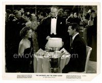 9j048 BACHELOR & THE BOBBY-SOXER 8x10 still '47 Cary Grant & sexy Myrna Loy at fancy dinner!
