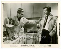 9j085 BREAKFAST AT TIFFANY'S 8x10 still '61 George Peppard watches drunk Audrey Hepburn!
