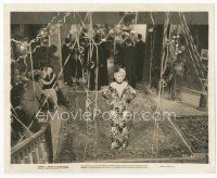 9j137 CONFESSION 8x10 still '37 Kay Francis with blonde hair is alone at festive party!