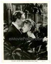 9j198 DR. JEKYLL & MR. HYDE 8x10 still '41 close up of worried Spencer Tracy & sexy Lana Turner!