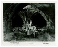 9j205 DRACULA 8x10 still R51 Tod Browning, vampire Bela Lugosi holding Helen Chandler in castle!