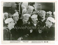 9j243 FOLLOW THE FLEET 8x10 still R53 Fred Astaire & Randolph Scott singing with sailors!