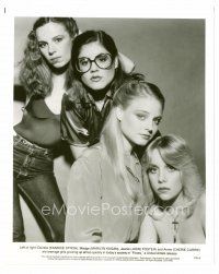 9j254 FOXES 8x10 still '80 posed portrait of Jodie Foster, Cherie Currie, Marilyn Kagen & Stroh!