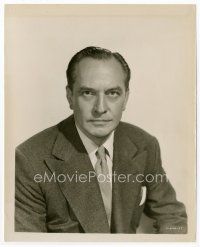 9j258 FREDRIC MARCH 8.25x10.25 still '57 head & shoulders portrait of the great actor!