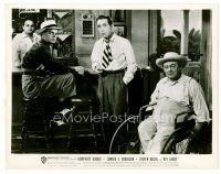 9j387 KEY LARGO 8x10 still '48 Humphrey Bogart, Lionel Barrymore, Dan Seymour & Harry Lewis!
