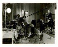 9j535 POOR LITTLE RICH GIRL candid 8x10 still '36 director encourages Alice Faye before big song!