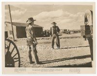 9j558 RED RIVER 8x10 still '48 wonderful image of John Wayne in showdown with Montgomery Clift!
