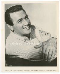 9j581 ROCK HUDSON 8x10 still '61 head & shoulders portrait smiling really big with arms crossed!