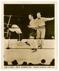 9j596 SCHMELING-LOUIS 8x10 still '36 boxing referee orders Max to corner after knocking down Joe!