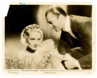 9j625 SONG OF SONGS 8x10 still '33 Brian Aherne stares down at beautiful Marlene Dietrich!