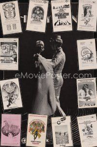 9k034 LOT OF 22 MUSICAL PRESSBOOKS '66 - '77 The Boy Friend, A Star is Born & many more!