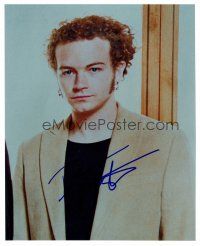 9k062 DANNY MASTERSON signed color 8x10 REPRO still '02 great close portrait wearing suit jacket!