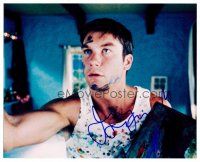 9k072 JERRY O'CONNELL signed color 8x10 REPRO still '03 close up as an artist covered in paint!