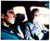 9k094 RUSSELL CROWE signed color 8x10 REPRO still '02 in car with Al Pacino from The Insider!