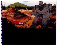 9k100 VIN DIESEL signed color 8x10 REPRO still '00s he did the voice of the Iron Giant!
