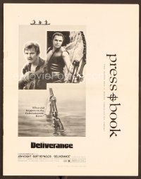 9k276 DELIVERANCE pressbook '72 Jon Voight, Burt Reynolds, Ned Beatty, John Boorman classic!