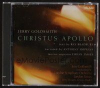 9k124 JERRY GOLDSMITH CD '02 Christus Apollo, inspired by Ray Bradbury, narrated by Anthony Hopkins