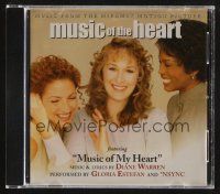 9k134 MUSIC OF THE HEART soundtrack CD '99 music by Diane Warren, Gloria Estefan & Nsync!