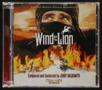 9k148 WIND & THE LION soundtrack CD '07 original score by Jerry Goldsmith, contains 2 discs!