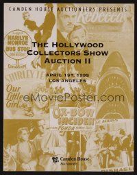 9m404 CAMDEN HOUSE HOLLYWOOD COLLECTORS SHOW AUCTION II 04/01/95 auction catalog '95 Marilyn Monroe