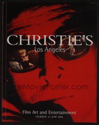 9m509 CHRISTIE'S FILM ART & ENTERTAINMENT 06/22/00 auction catalog '00 props, posters & more!