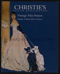 9m475 CHRISTIE'S VINTAGE FILM POSTERS 03/22/99 auction catalog '99 Bus Stop, Psycho, Caligari!