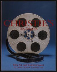 9m491 CHRISTIE'S FILM ART & ENTERTAINMENT 11/18/99 auction catalog '99 posters & props!