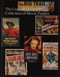 9m472 SOTHEBY'S THE CROWELL HAVENS BEECH COLLECTION OF MOVIE POSTERS 12/11/98 auction catalog '98