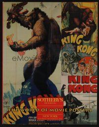 9m399 SOTHEBY'S THE WORLD OF MOVIE POSTERS 12/10/94 auction catalog '94 King Kong, Frankenstein!