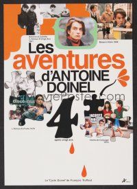 9m791 LES AVENTURES D'ANTOINE DOINEL Japanese 7.25x10.25 '90s Francois Truffaut film festival!