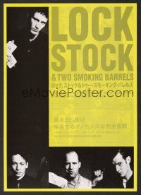 9m802 LOCK, STOCK & TWO SMOKING BARRELS Japanese 7.25x10.25 '99 Guy Ritchie, Jason Flemyng