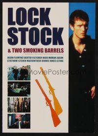 9m803 LOCK, STOCK & TWO SMOKING BARRELS Japanese 7.25x10.25 '99 Guy Ritchie, Vinnie Jones, Statham